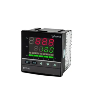 motor valve temperature control meter